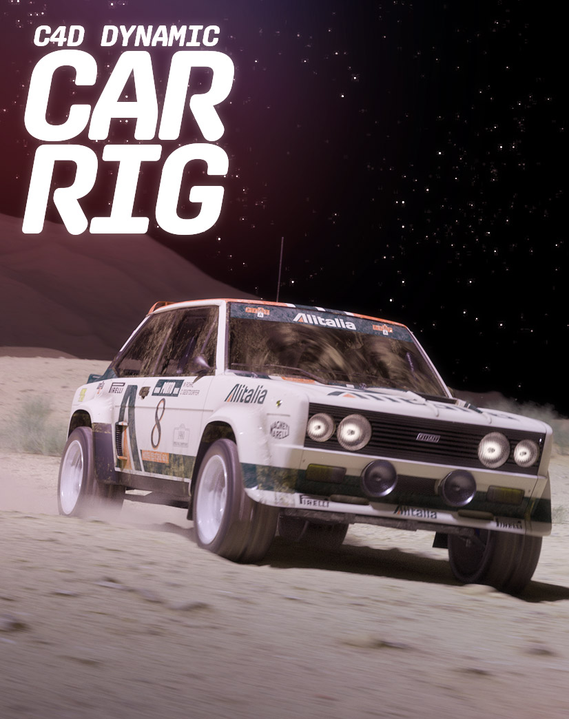 C4D Dynamic Car Rig