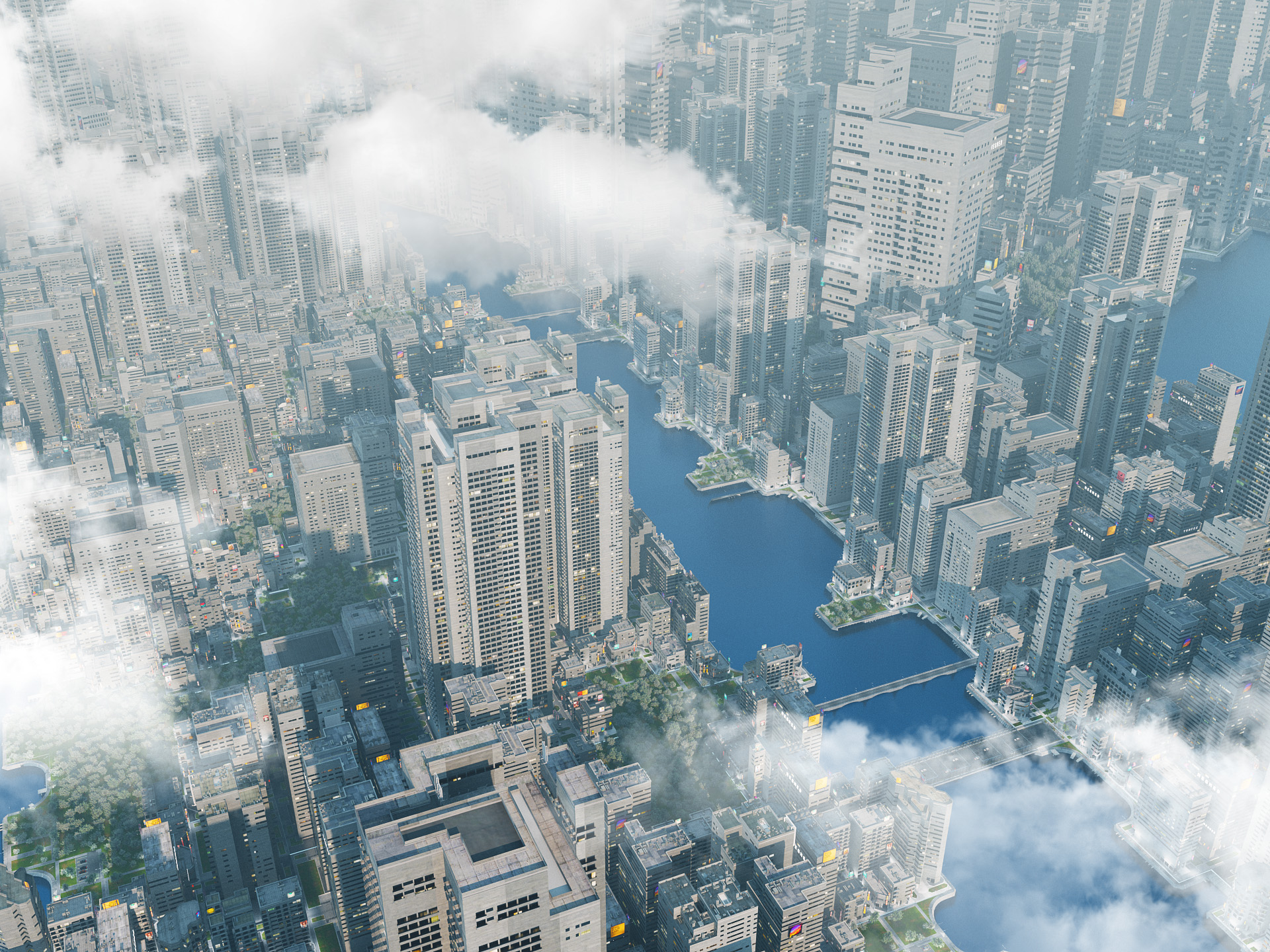 City_LowPolyTest_0297 City_LowPolyTest_0297